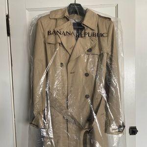 Banana Republic Water Resistant Trench Coat
